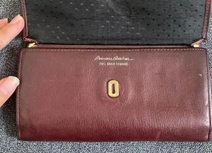 Vintage Princess Gardner Leather Wallet Full Grain Cowhide thumbnail 2