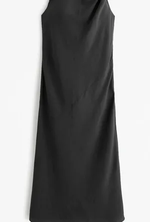 Abercrombie High Neck Column Midi Dress thumbnail 2