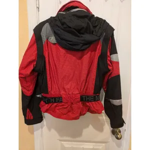 Vtg 90s North Face Extreme Ski Jacket Womens 8 Vest Coat Snow Winter Shell Red thumbnail 14