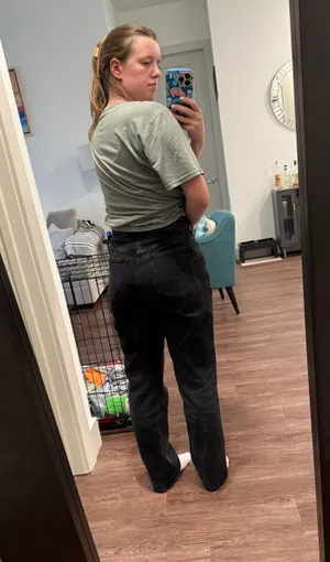 J Crew Black Straight Leg Jeans thumbnail 5