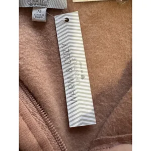 Warm & Cozy Lifestyle Women Size Medium 1/2 Zip Sweatshirt Runched Bottom Preppy thumbnail 8
