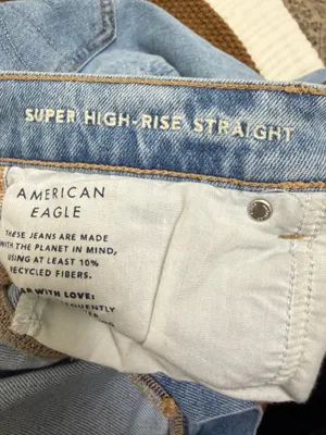 American Eagle Super High-Rise Stretch Jeans thumbnail 3