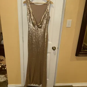 Lulus Evening Sequin Dress Size M thumbnail 5