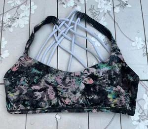 lululemon athletica Black and Pink Sports Bra Intimates thumbnail 2