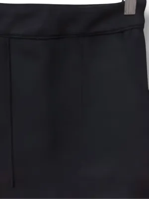 Lulu's | NWOT Black with Front Patch Pockets A-Line Mini Skirt (size S) thumbnail 6