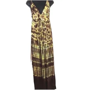 Buffalo David Bitton Tie Dye Maxi Halter Dress Size Small thumbnail 2