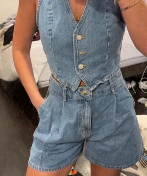 Zara Jean Vest and Shorts Set thumbnail 1