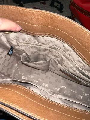 MK Purse Michael Kors Logo Satchel thumbnail 5