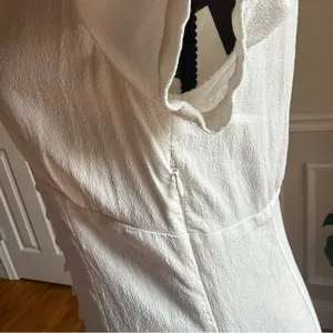 SUNDAY BEST ARITZIA Sandrine Mini‎ Dress Light Birch White Size 12 thumbnail 6