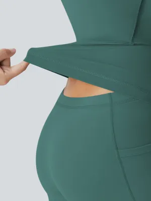 Halara SoftlyZero™Airy Backless Twisted Cool Touch Dance Active Dress-Easy peezy thumbnail 4