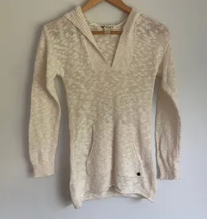 Roxy Ivory Hooded Sweater thumbnail 1