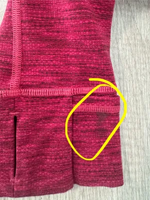 Lululemon Define Jacket Diamond Jacquard Berry Rumble Gyn Athleisure Sz 6 *READ thumbnail 4