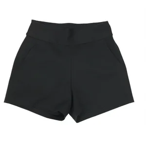 LULULEMON Shaped Away From The Body Solid Short 3" Women Sz 4 Black Athletic thumbnail 6