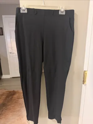 Betabrand classic kick crop pants office leggings M thumbnail 2