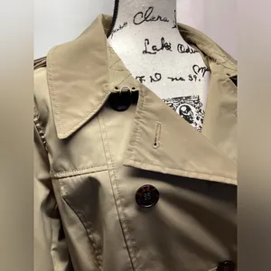 Worthington Vintage Classic camel tan pea coat. Size XL thumbnail 5