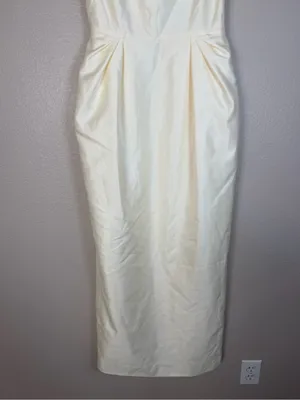 Maison Amory The Belmont Dress in Ivory Cream XXS NEW $369 Bride Bridal thumbnail 8