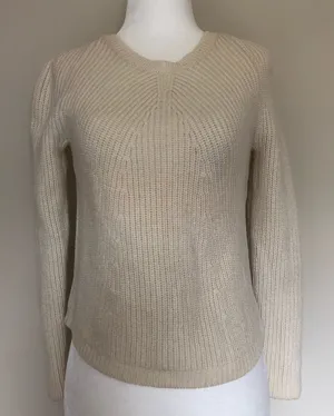 Theory wool scoop sweater size S thumbnail 1
