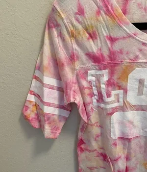 NWOT Victoria’s Secret Pink tie-dye t-shirt thumbnail 2