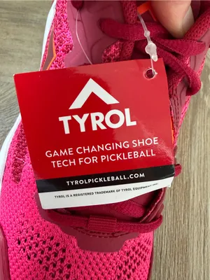 Tyrol Women's Smash Pickleball Shoes Pink Crimson Size 9 Sporty Athletic Workout thumbnail 7