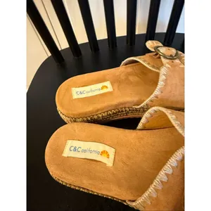 C&C California Barista platform stitched sandal size 6 thumbnail 9