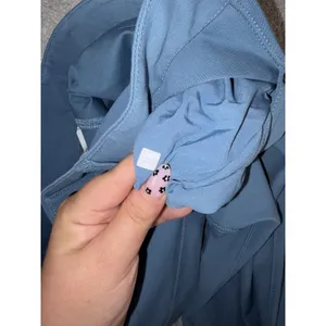 Lululemon Women's City Sleek 5-Pocket Wide-Leg Utility Blue Size 27 Full Length thumbnail 5