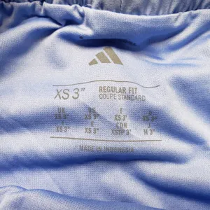 Adidas Women's Racer Pacer Woven Shorts in Blue Fusion size XS NWT thumbnail 9