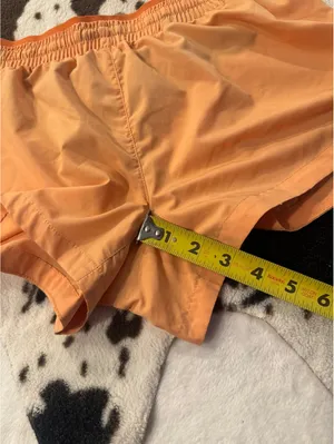 Nike Dri-Fit running shorts, size M, orange (for running or walking) [COPY] thumbnail 7