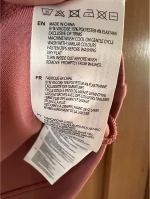NWOT Varley DoubleSoft Magnolia 2.0 Half-Zip Tank in Canyon Rose Women’s Medium thumbnail 10
