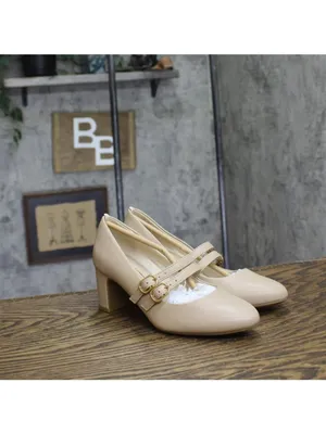 NWT Lifestride Jane Block Heel Pumps with Double Straps Tender Taupe Brown 5M thumbnail 9