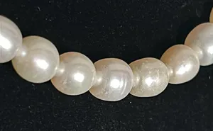 7 - 8mm White Freshwater Pearl High Luster Strand, Bracelet, Earrings Set thumbnail 4