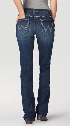 Wrangler Shiloh Whipstitch Bootcut Jeans Size 13x30 thumbnail 2