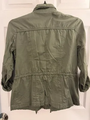 Green military jacket Size XL thumbnail 2