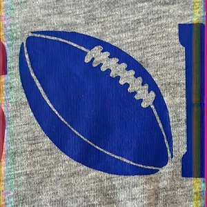 NFL LA Rams Sunday Football Women’s Short Sleeve Heather Gray T-Shirt- Large thumbnail 8