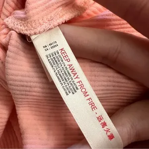 FREE PEOPLE MOVEMENT‎ Peach Printed Headstart Corset Tank Top Size S NWOT thumbnail 5