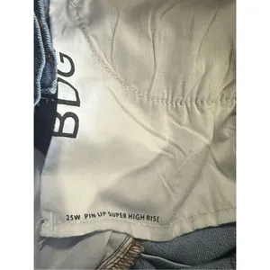 BDG Pinup Super High Rise Light Wash‎ Shorts Size 25 thumbnail 6
