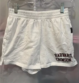 Hype and Vice Harvard Crimson White Athletic Shorts Size Small thumbnail 1