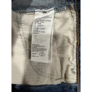 Abercrombie & Fitch Mom Short High Rise Distressed Denim Blue Womens Size 24 00‎ thumbnail 7