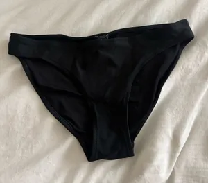 Aerie Black Bathing Suit Bottoms thumbnail 1