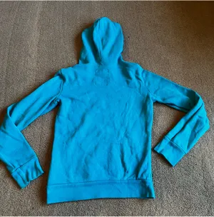 Vintage 2012 Y2K Aeropostale Women’s size Small Teal/Blue Pullover Sweatshirt thumbnail 3