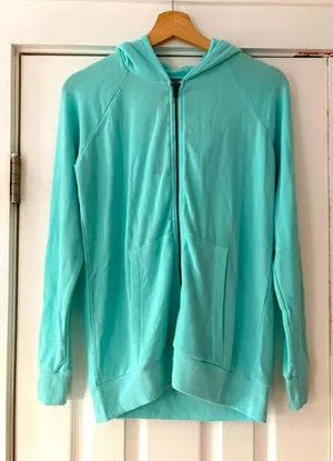 Chaser Zip-Up Hoodie Color Breezy Size Medium‎ NWT thumbnail 1