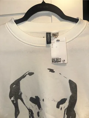 NWT SUBLIME DALMATIAN OVERSIZED PRINTED SWEATSHIRT thumbnail 4