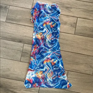 SHEIN Colorful Swirl Pattern Dress thumbnail 7