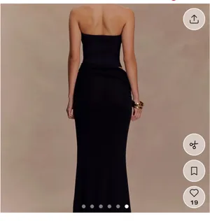 Meshki Maxi Dress Black thumbnail 6