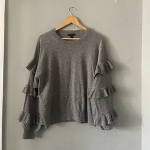 J. Crew Heather‎ Gray Wool Sweater thumbnail 5