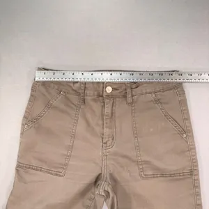 Ashley Mason Womens Tan Khaki Cargo Utility Pants size 13/31 thumbnail 5