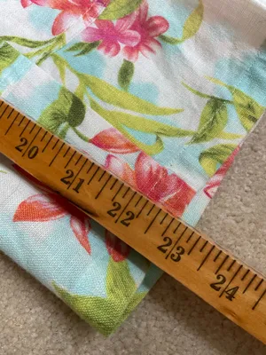 Dandy Worldwide Linen tropical capri pants Hawaiian pockets thumbnail 7