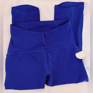 NWT Lululemon Blue Capri Leggings thumbnail 1