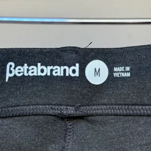 Betabrand Dress Pant Yoga Pants Charcoal Gray Straight Leg Work‎ Office Mens M thumbnail 3
