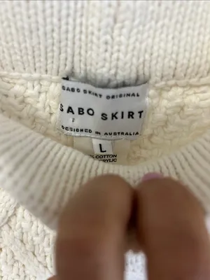Sabo Skirt Venti Cream Sweater Pants thumbnail 9