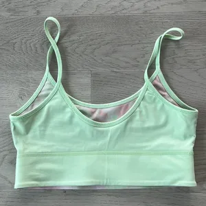 Fabletics Millie Reversible Bralette Pixie Ethereal/Aloe thumbnail 11